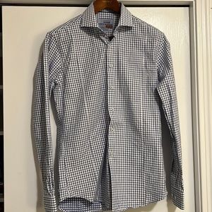 Luerown NewYork - Mens Extra Slim Fit Button Down